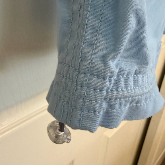 🩺 Koi Classics Lindsey Cargo Scrub Pants XS Petite Sky Blue Blue 7-Pocket - Picture 6 of 7